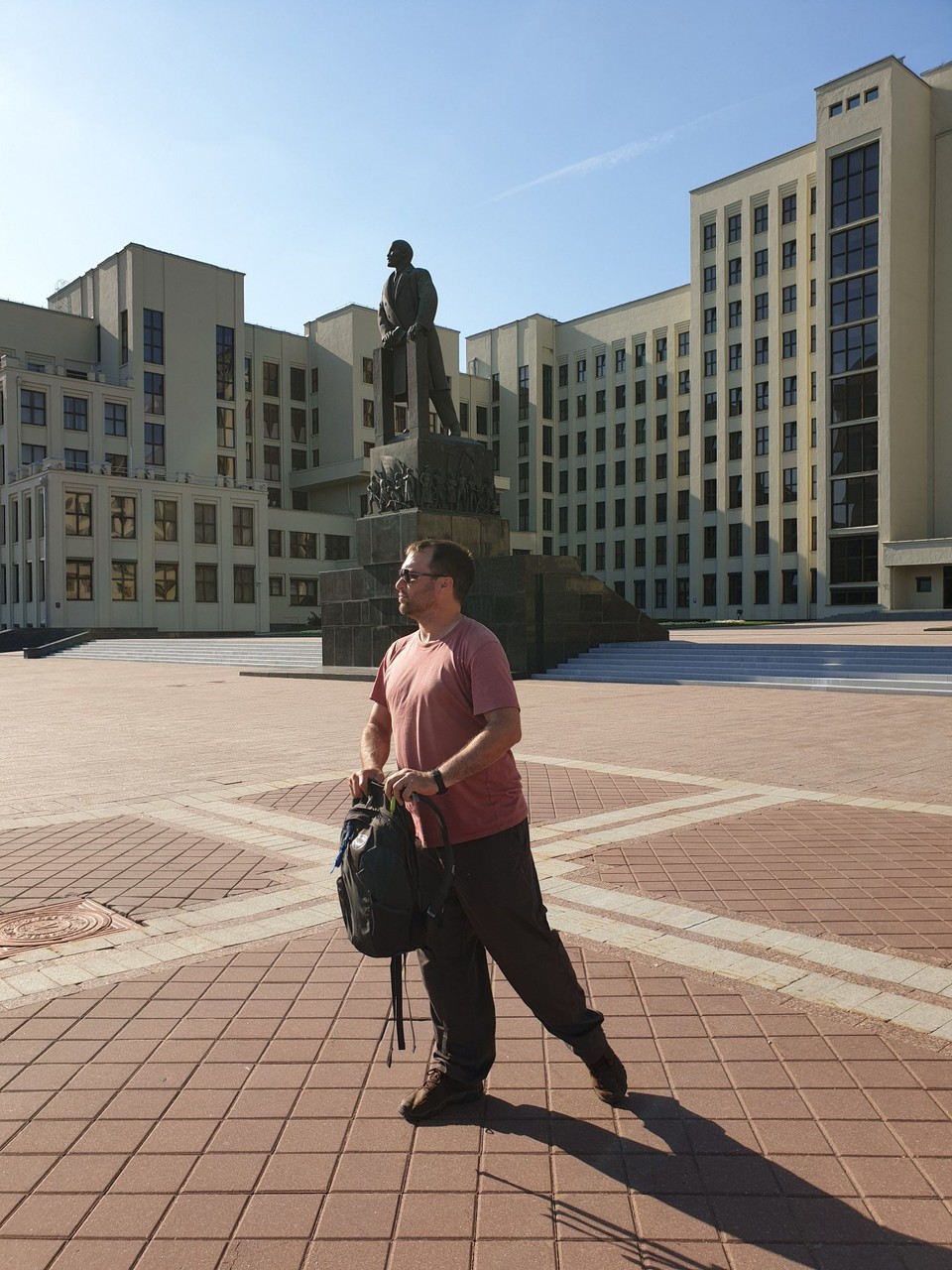 Belarus - Minsk - Luke and Lenin - Minsk