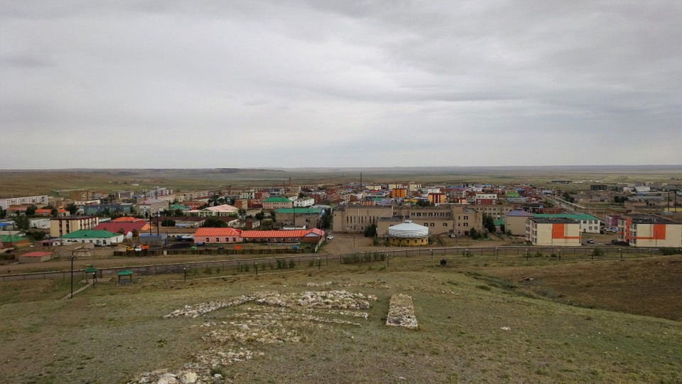 Mongolia - Mandalgovi - The town the Nadaam was held in - Mandalgovi