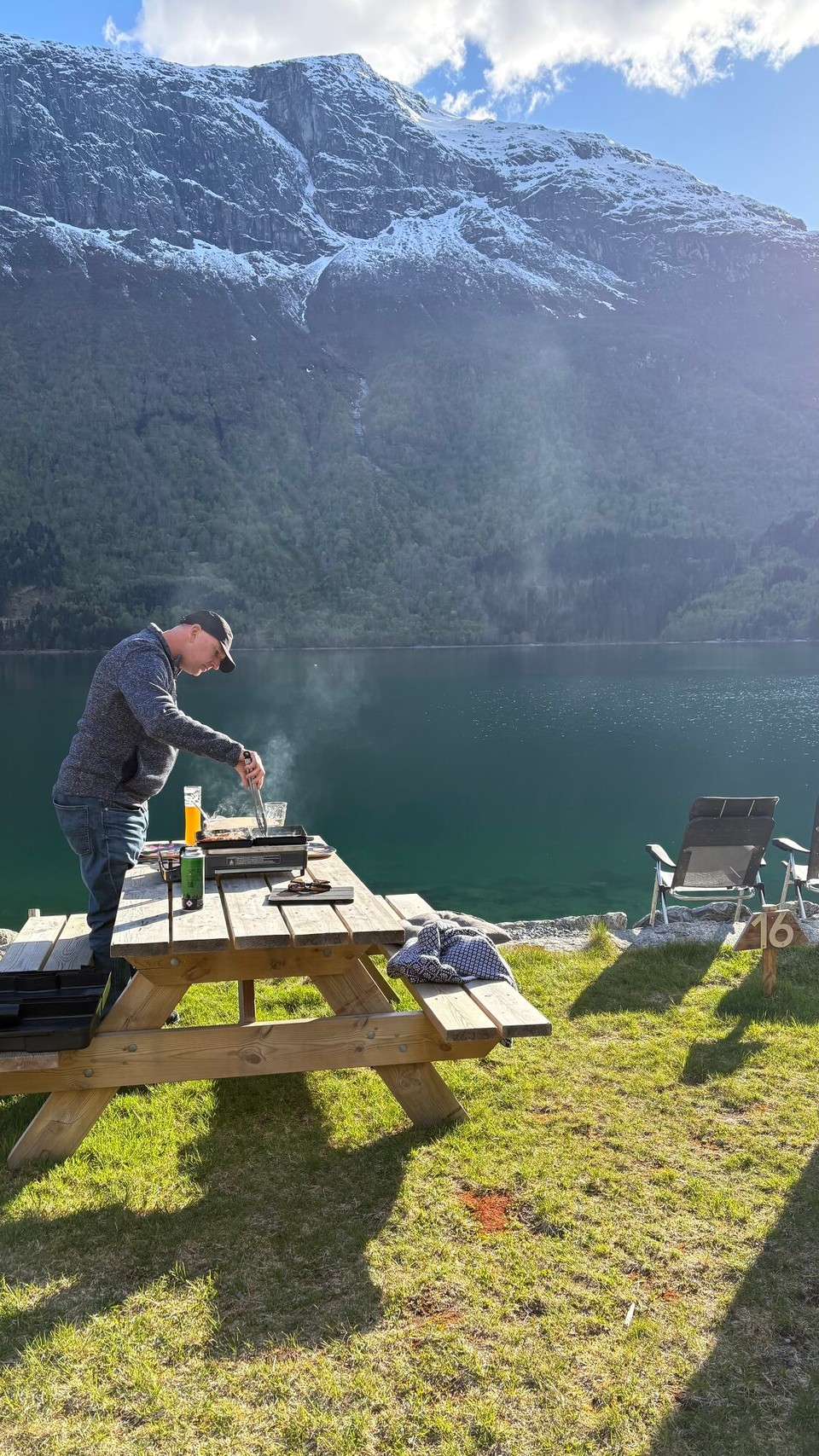 Norwegen - Loen - Grillen & chillen 
