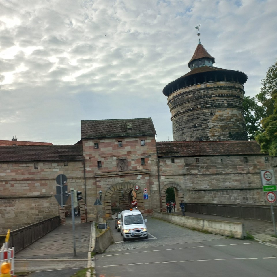Deutschland - Nürnberg - Stadtmauer