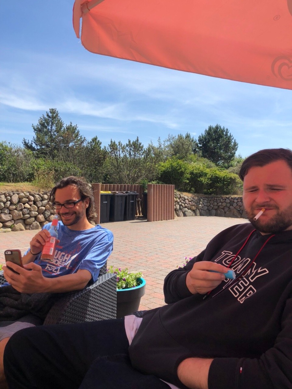 Deutschland - Sylt - Fabian & Niklas in Kampen 