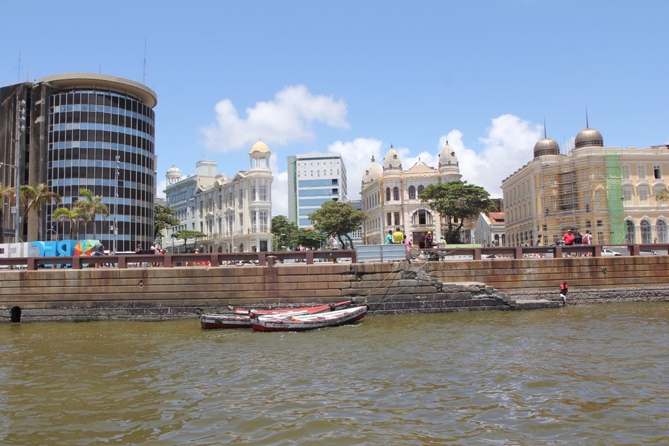 Brasilien - Recife - Stadtansicht von der Wasserseite