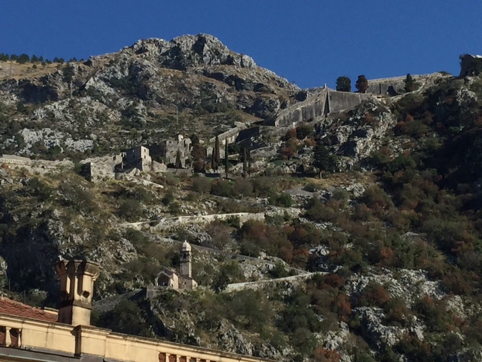  - Montenegro, Kotor - Inaccessible walls on the other side