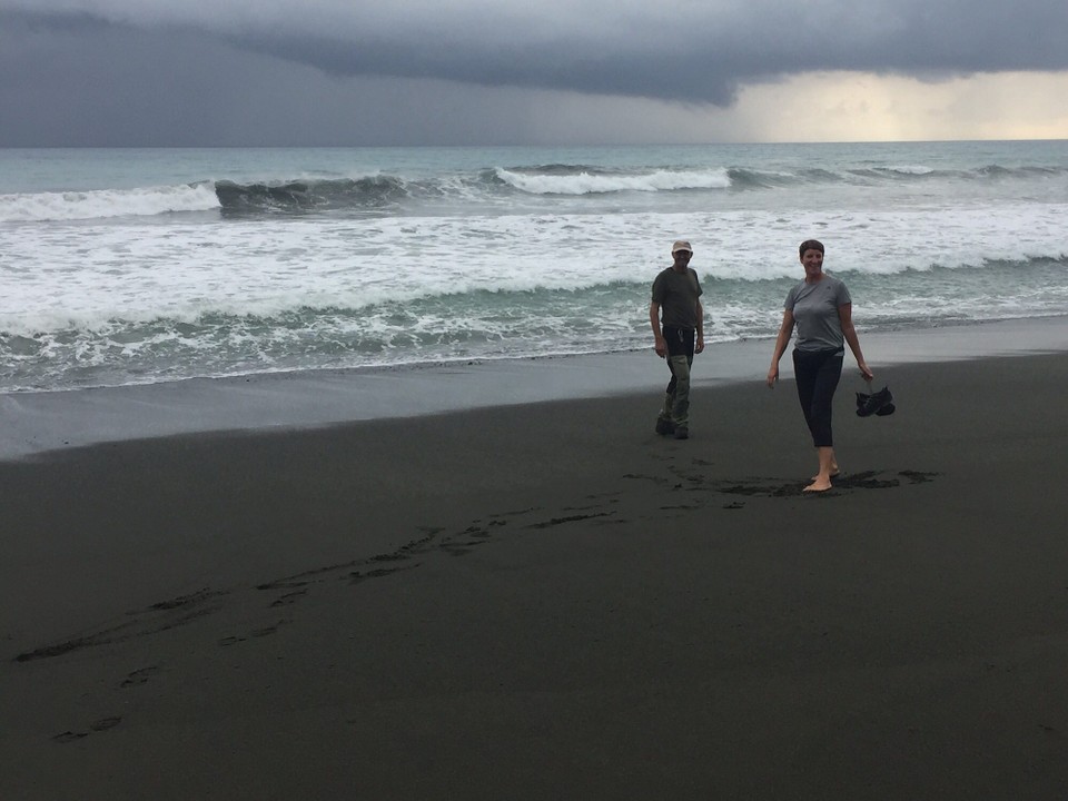Costa Rica - Osa - Wanderung am Stand zum Camp