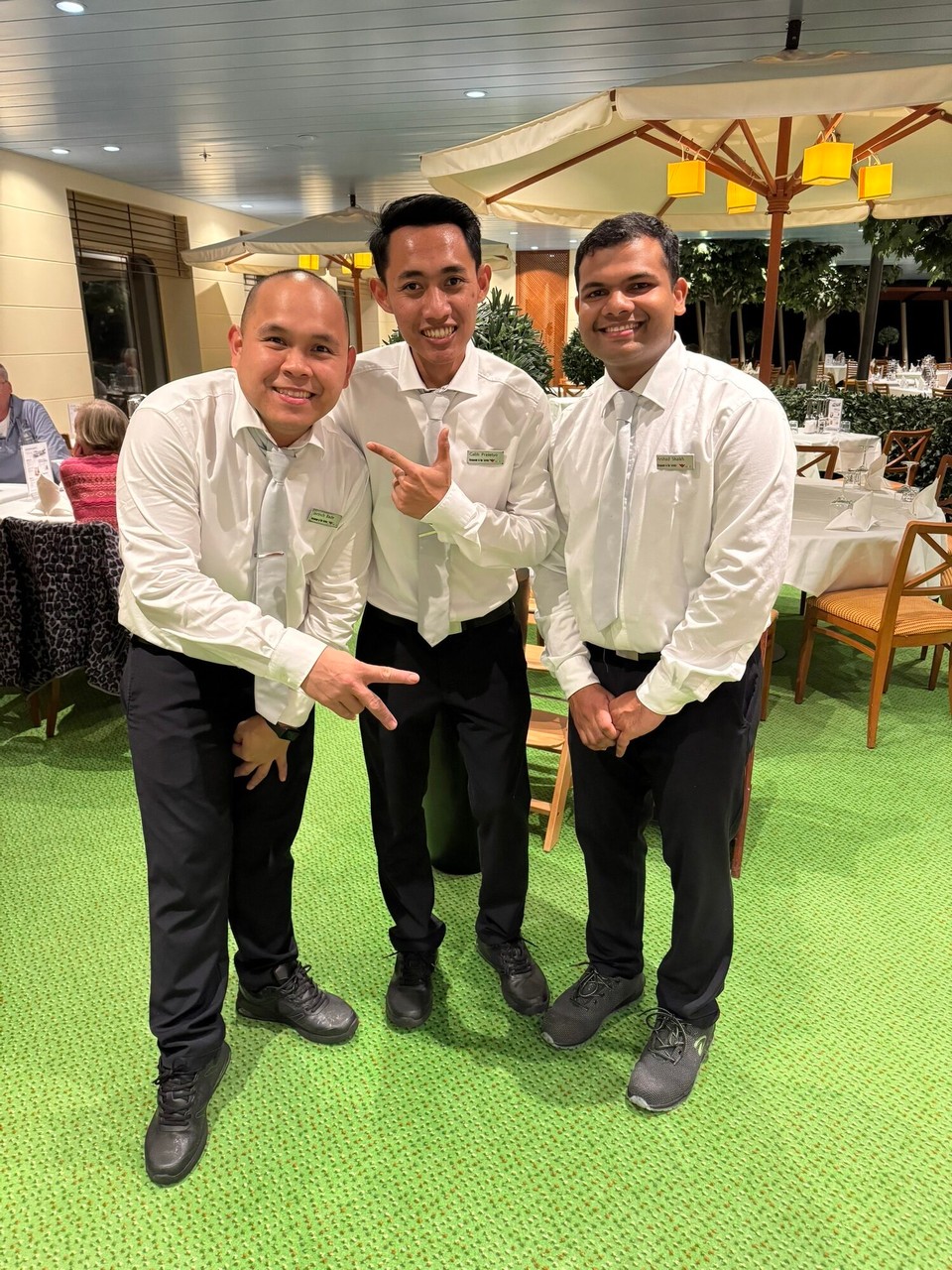 Niederlande -  - Unsere drei Kellner