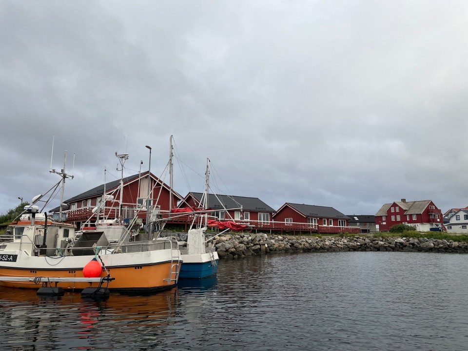 Norwegen - Andenes - Der kleine Hafen von Andenes