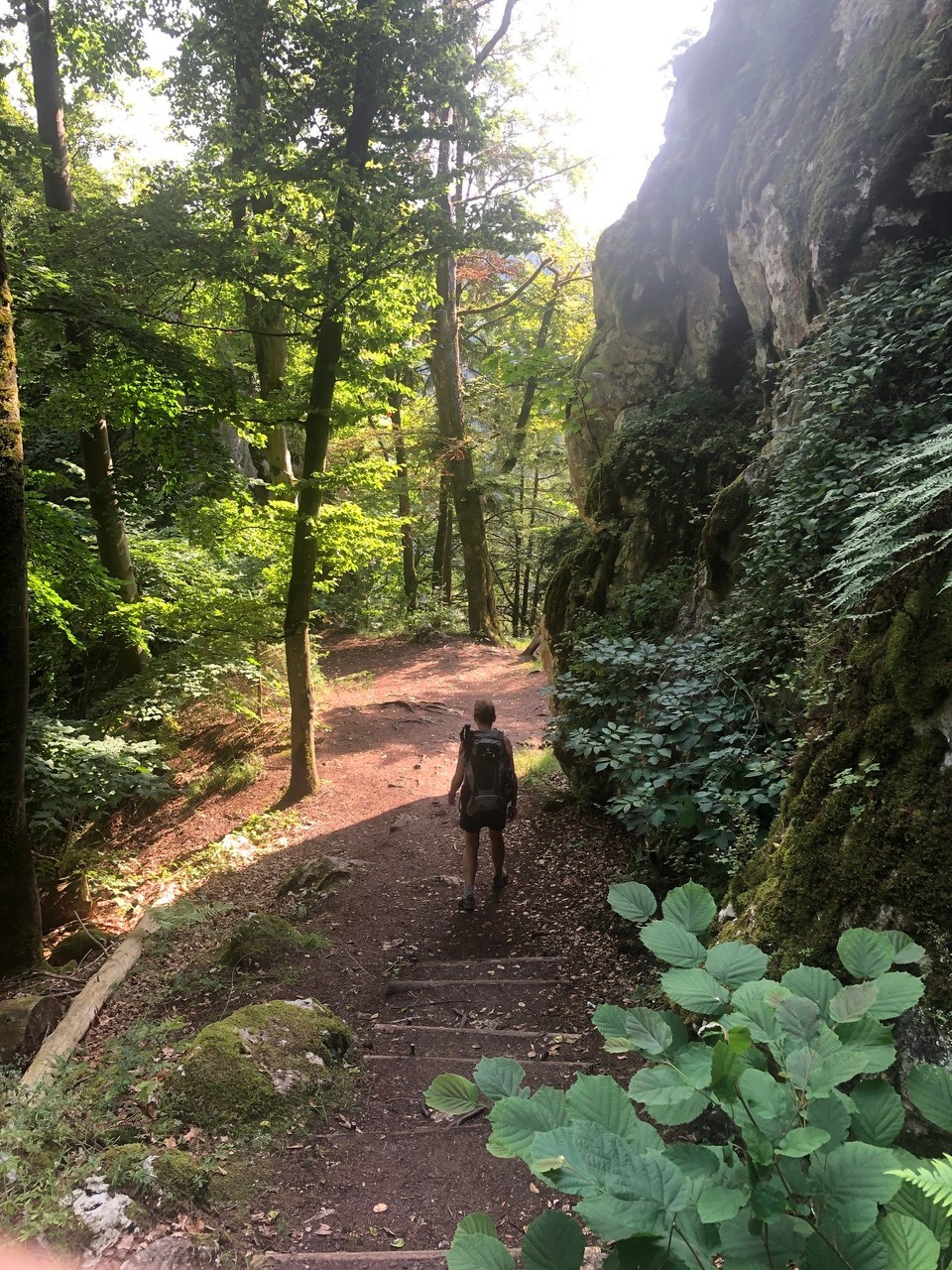 Deutschland - Kelheim - Die hochgefährliche Klamm beginnt