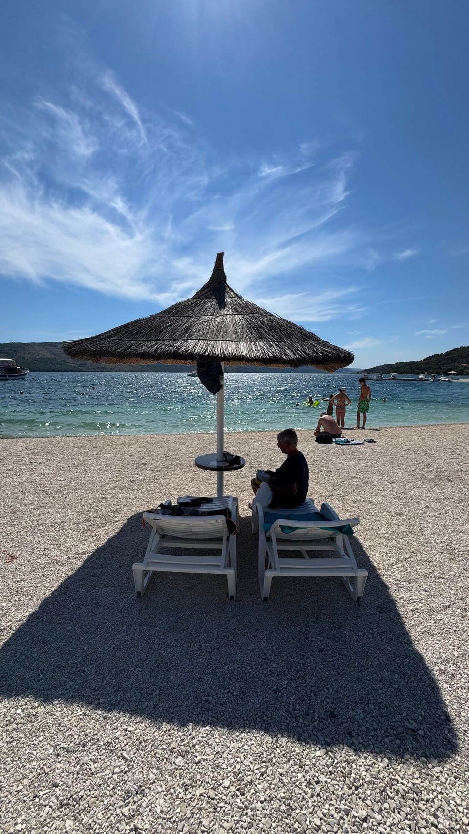 Kroatien - Trogir - Nach der Fahrt von Dubrovnik nach Trogir gönnen wir uns heute Nachmittag erst mal ein Päuschen.