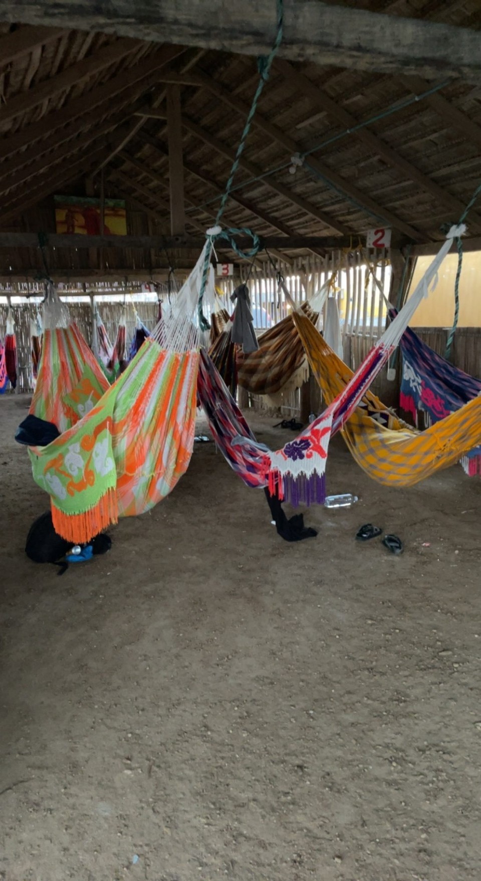 Kolumbien - Uribia - Erste Nacht in Hängematten 