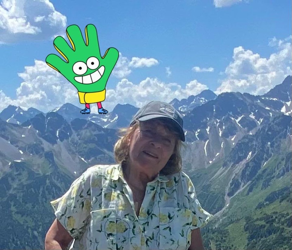 Deutschland - Oberstdorf - Ha, Hallo, greetings to all Followers of Tripmii 👍
