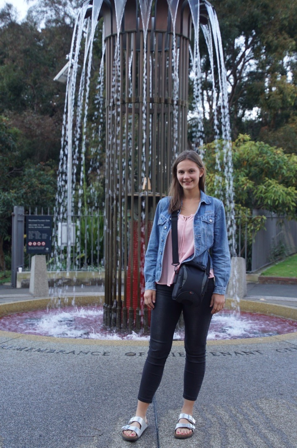 Australien - Sydney - Eingang des Botanischen Garten 🌳