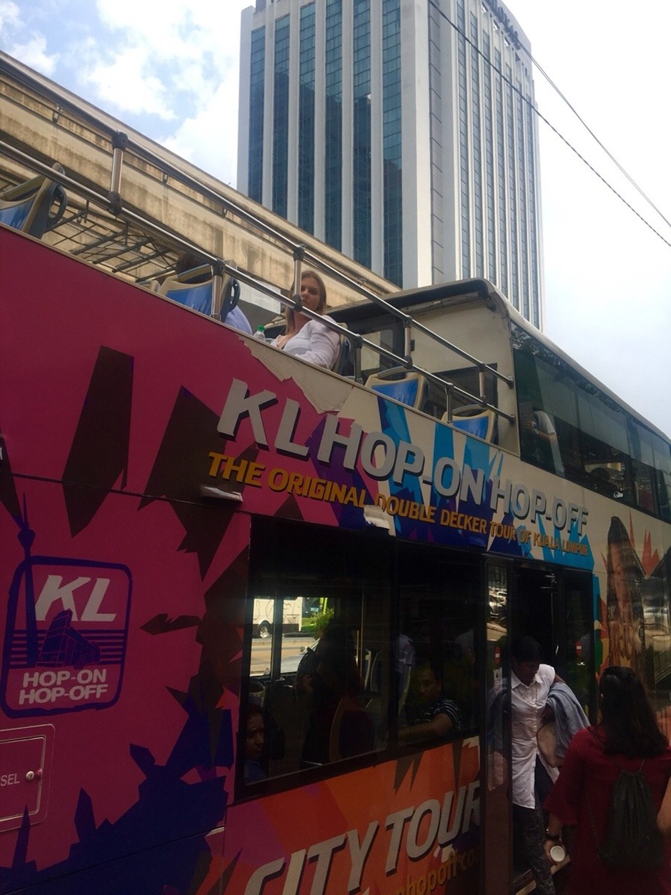 Malaysia -  - Bus durch KL