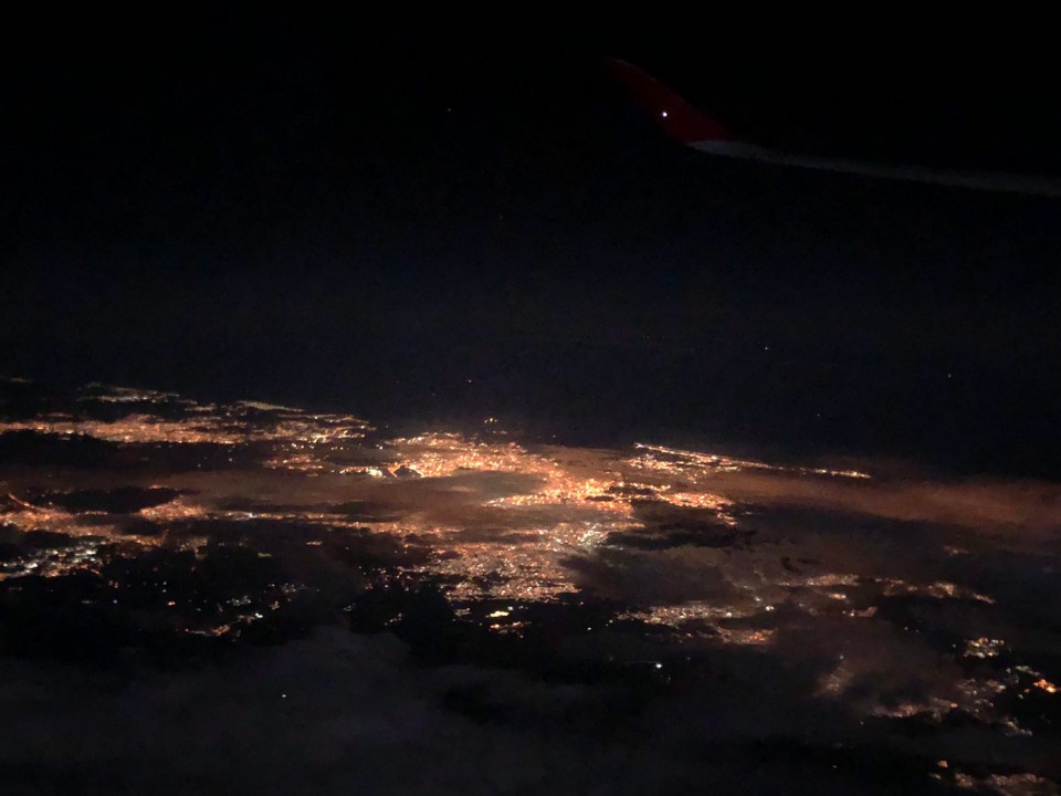Uruguay - Ciudad de la Costa - Rio de Janeiro bei Nacht