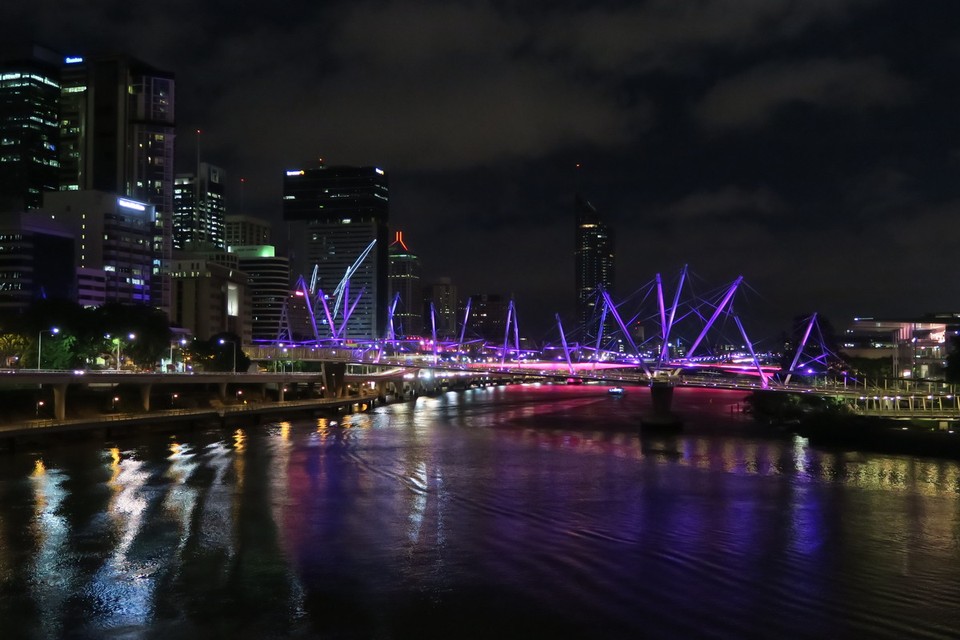 Australia - Brisbane City - Kurilpa bridge