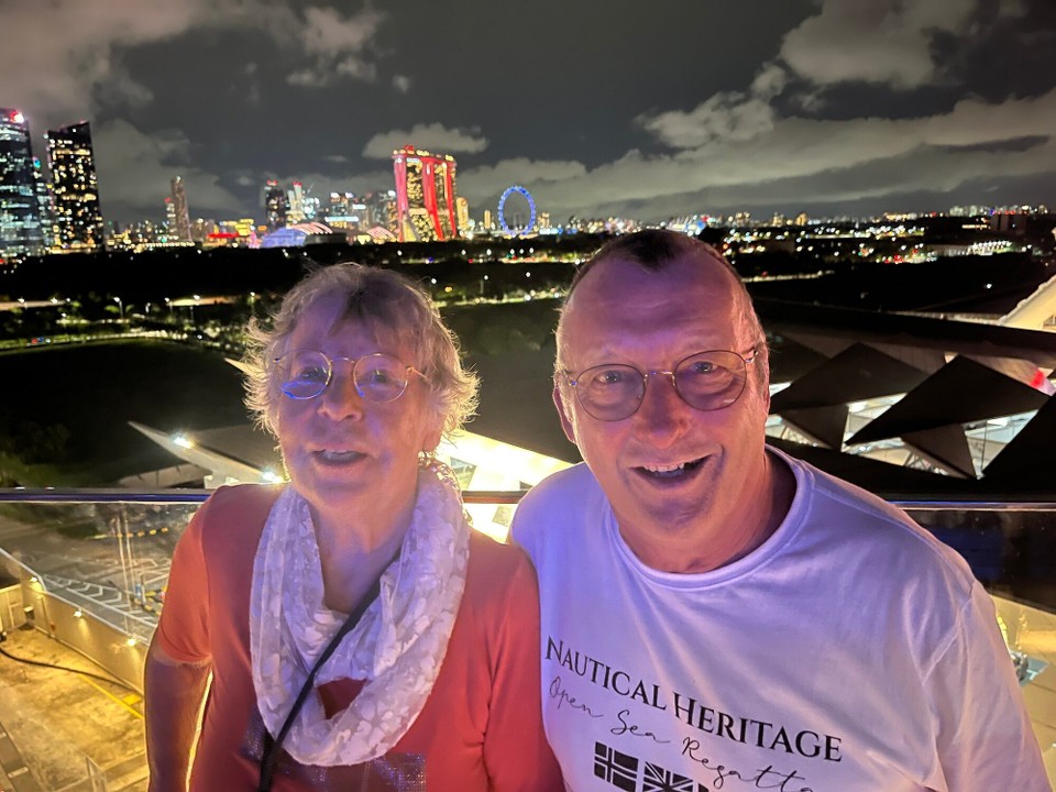 Singapur - Singapur - Letzter Abend auf dem Schiff