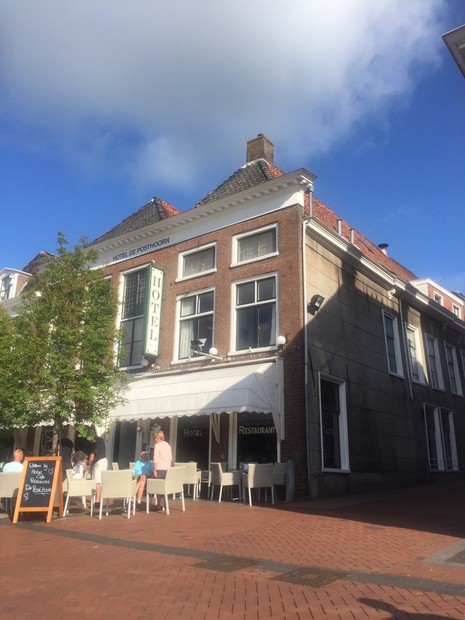Niederlande - Dokkum - Unser Hotel "De Posthoorn"