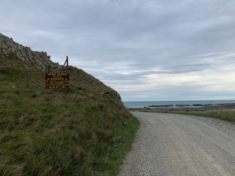 Neuseeland - Ward - Nur noch um die Kurve