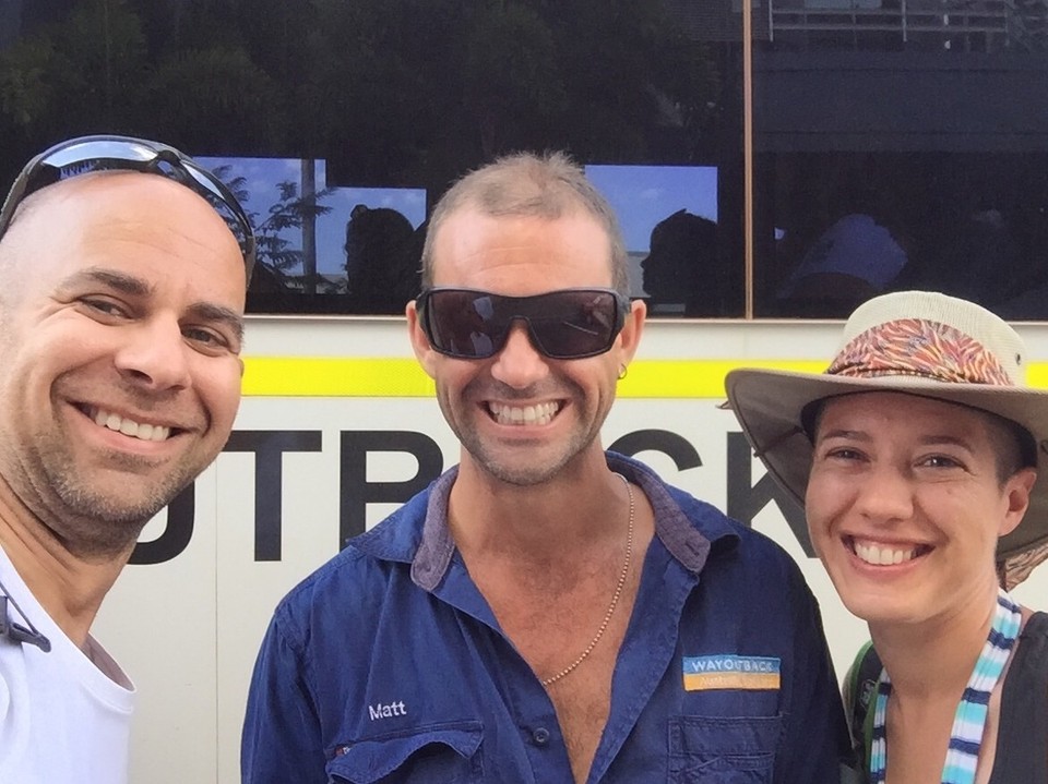 Australia - Darwin - Leigh, a túravezetőnk. Nagyon laza srác, de olyan tapasztalattal és profizmussal, hogy az életünket is rábíztuk volna. 