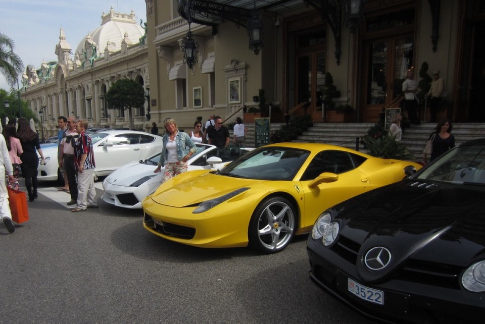 Monaco - Monaco - Ich habe mir den weißen Lamborghini rausgesucht ;D