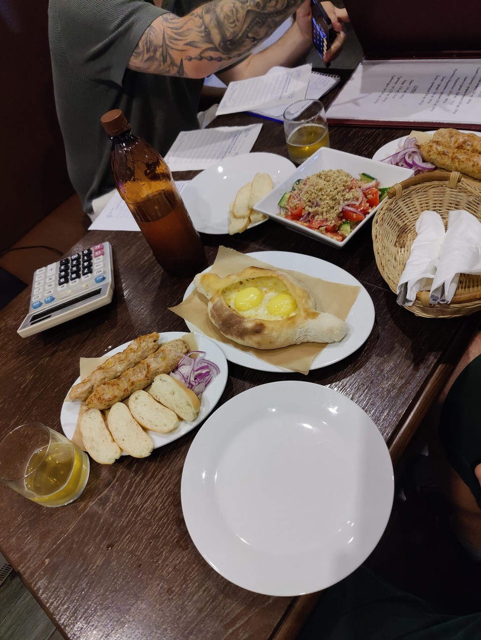 Russland - Golitsyno - Abendessen in der Gaststätte