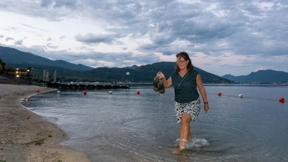 Italien - Verbania - Und warm ist der See auch.