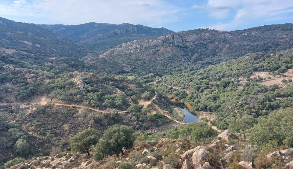 Spanien - Jimena de la Frontera - Das Ganze mit Blick von Oben