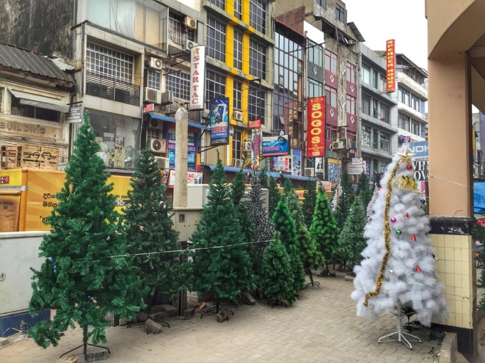 Sri Lanka - Colombo - Es weihnachtet sehr