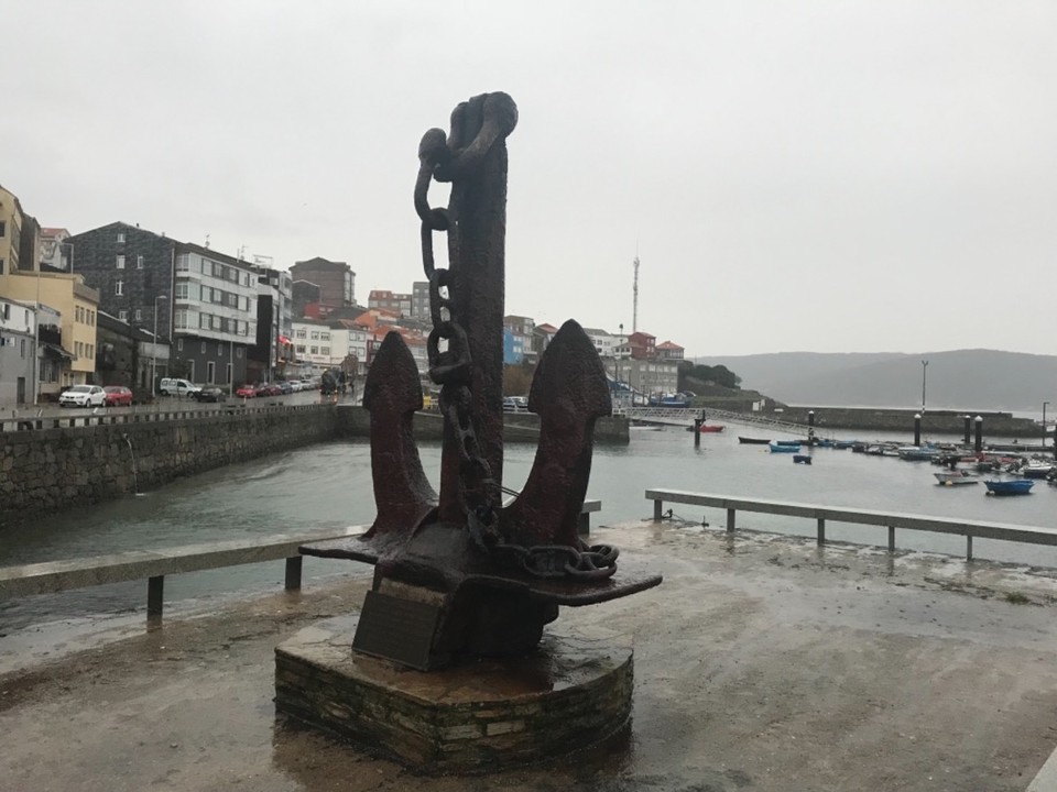 Spanien - Fisterra - Strömender Regen in Fisterra