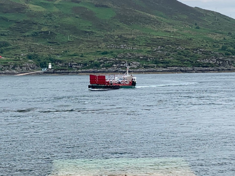 Vereinigtes Königreich - Kyle - Ufem Rückwäg göh mer nomau ufd Isle of Skye u nähme dr Wäg über dFähri bi Glenelg. 