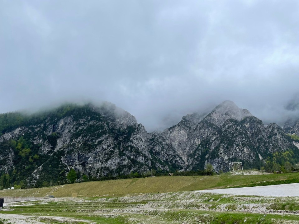 Slowenien - Rateče Planica - Heute noch bewölkt und leider erst 10 Grad 