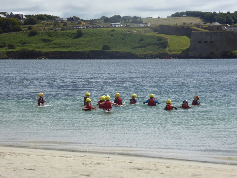 Ireland - Kinsale - There’s always one child who won’t join in with the group.