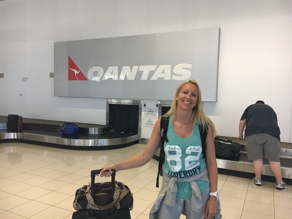 Australien - Adelaide - Gepäck ist auch da -alles super! 