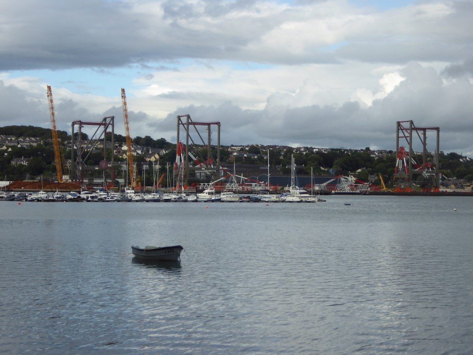 Ireland - Monkstown - As the wind abated, an eerie calm descended.