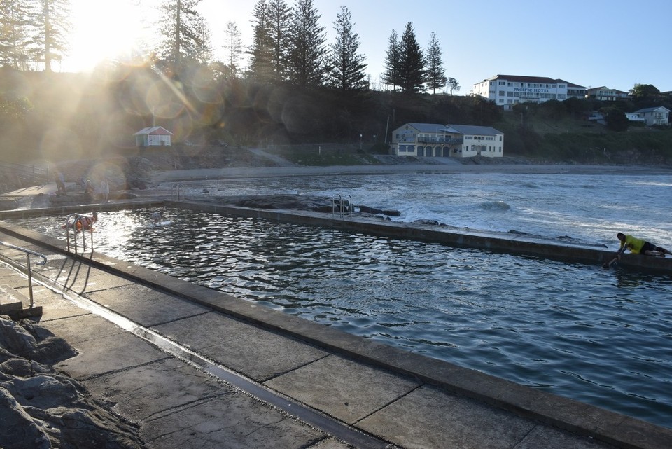 Australien - Yamba - Ocean Pool am Yamba Main Beach