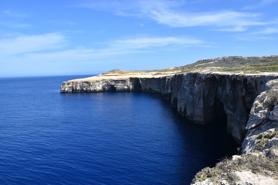 Malta - Ghasri - Immer die Küstenpiste entlang bekommen wir einen fantastischen Ausblick.
