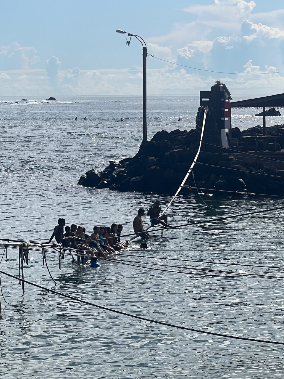 Chile - Easter Island - The local kids just hanging around