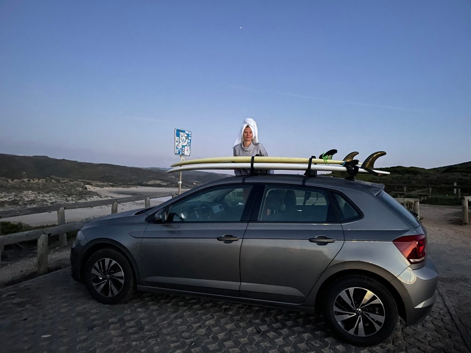Portugal - Aljezur - Unser Surfmobil für zwei Wochen 