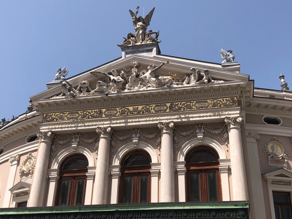 Slowenien - Laibach - Opernhaus Ljubljana