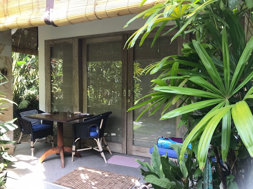 Indonesia - Gianyar - Our terrace at the Villa
