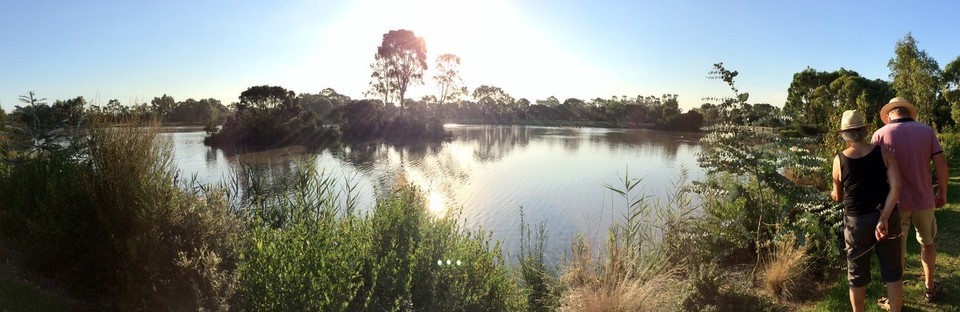 Australia - Sale - Afternoon stroll around Lake Guyatt in Sale. 