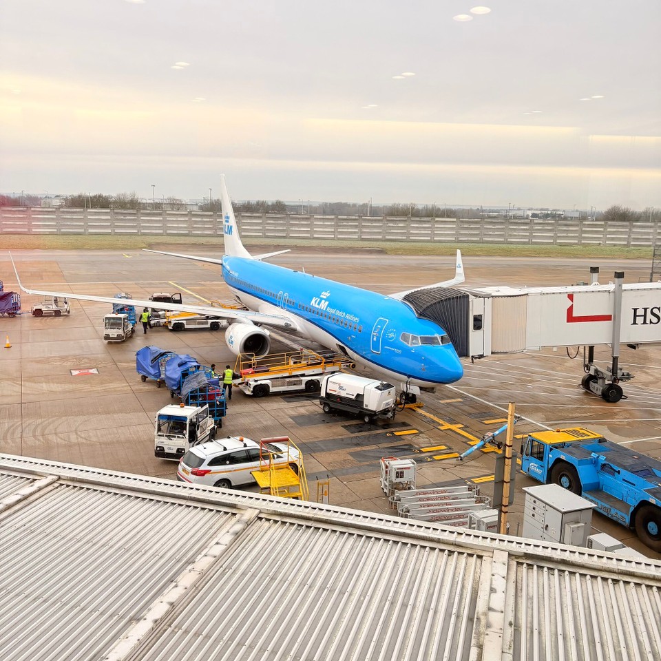 United Kingdom - London - Time to leave Heathrow… Amsterdam bound for the first leg of my journey 