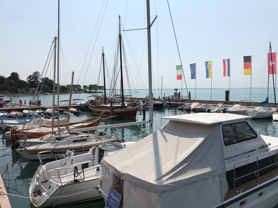 Italien - Bardolino - Yachthafen in Bardolino