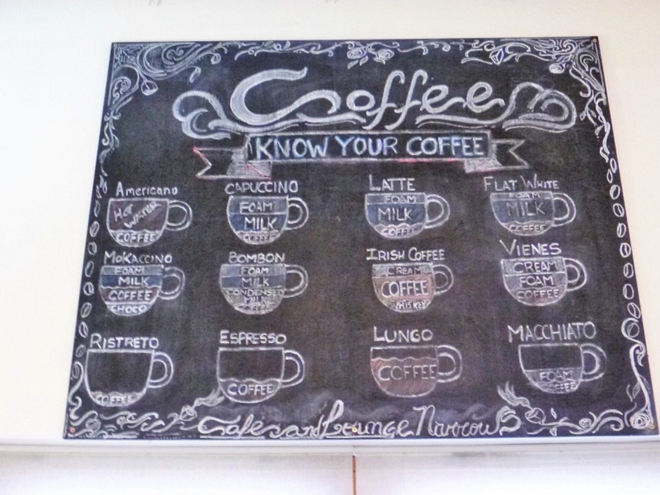 Falklandinseln -  - Eine grosse Auswahl an Kaffees 