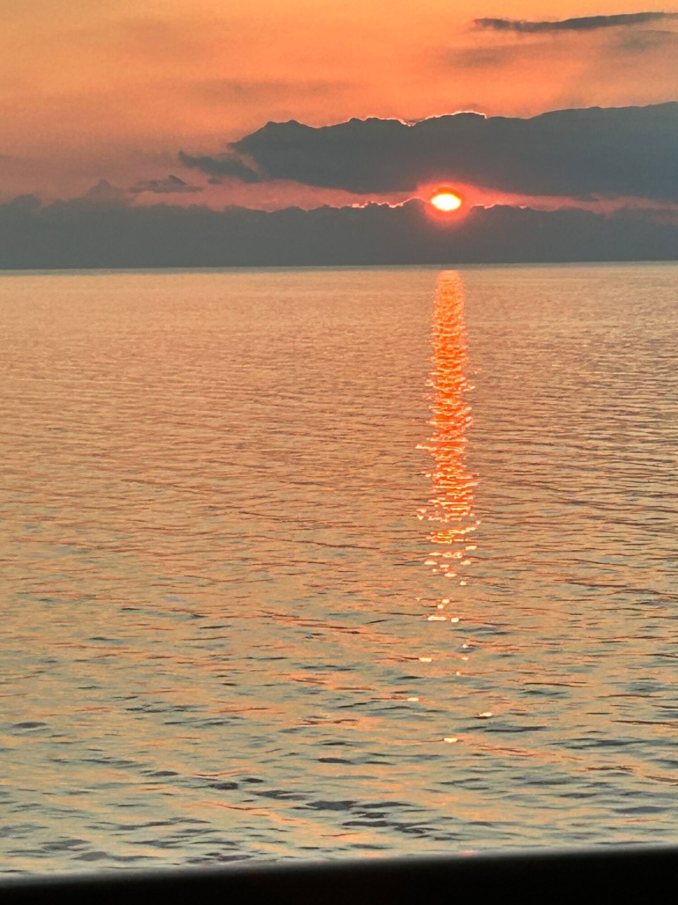 Italien - Lipari - Sonnenuntergang Nähe Salerno