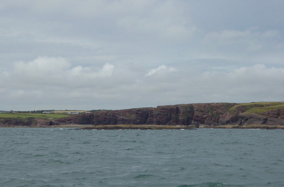 Ireland - Dungarvan - Robin Red Breast Rock.  A charted, but unmarked rock, near Red Head.