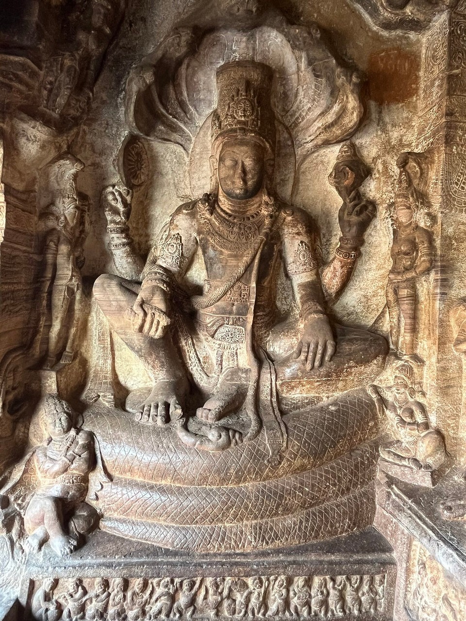 Indien - Badami - Badami:Höhlentempel