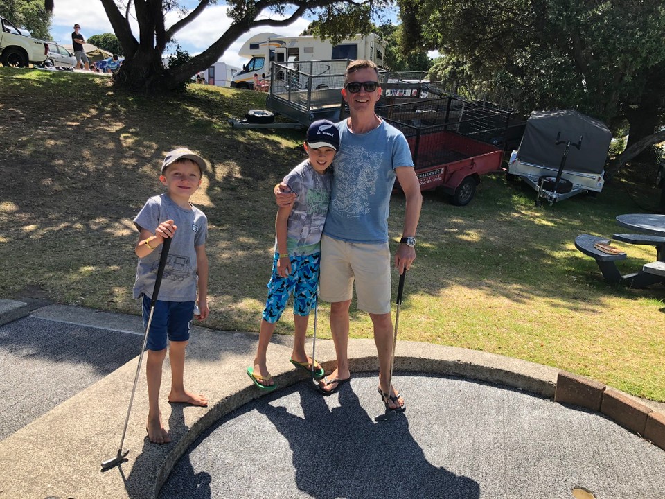 Neuseeland - Ohope - Minigolf