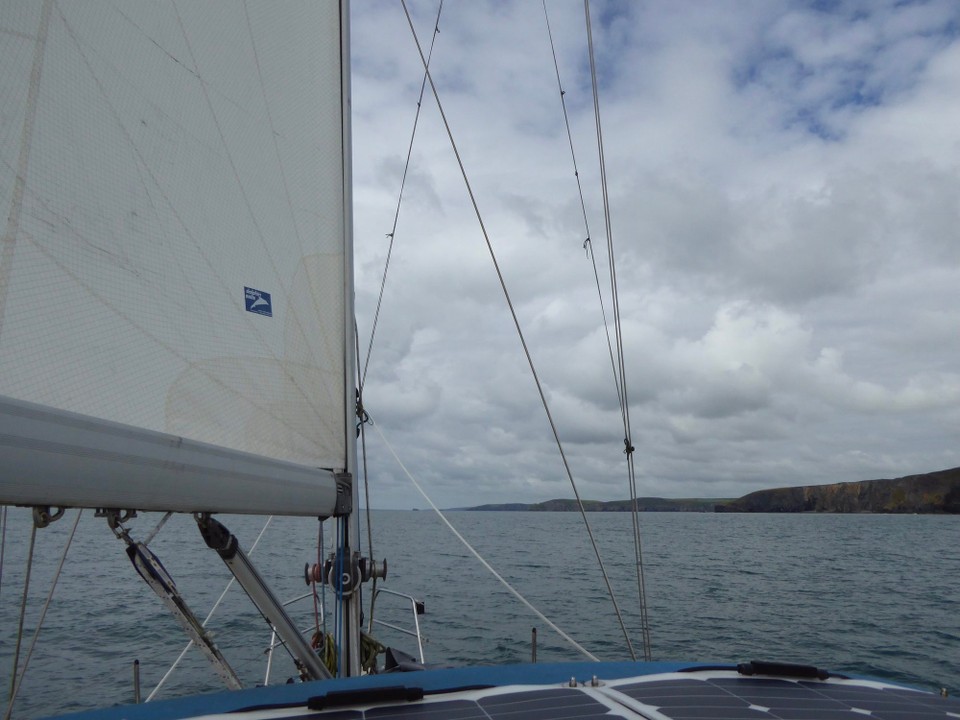 Ireland - Oysterhaven - Reconciling chart navigation and what you see, is often difficult. Sometimes it seems you’re heading directly for a headland or rocks visually, but trusting the charts, and adhering to a course, you have plenty of room.