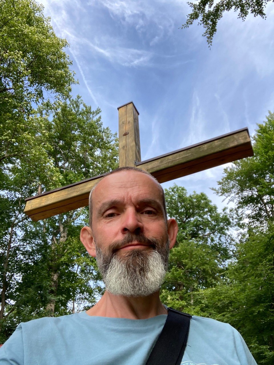 Deutschland - Schimberg - “Gipfelkreuz” am Martinsfelder Fenster - knapp 500 Höhenmeter