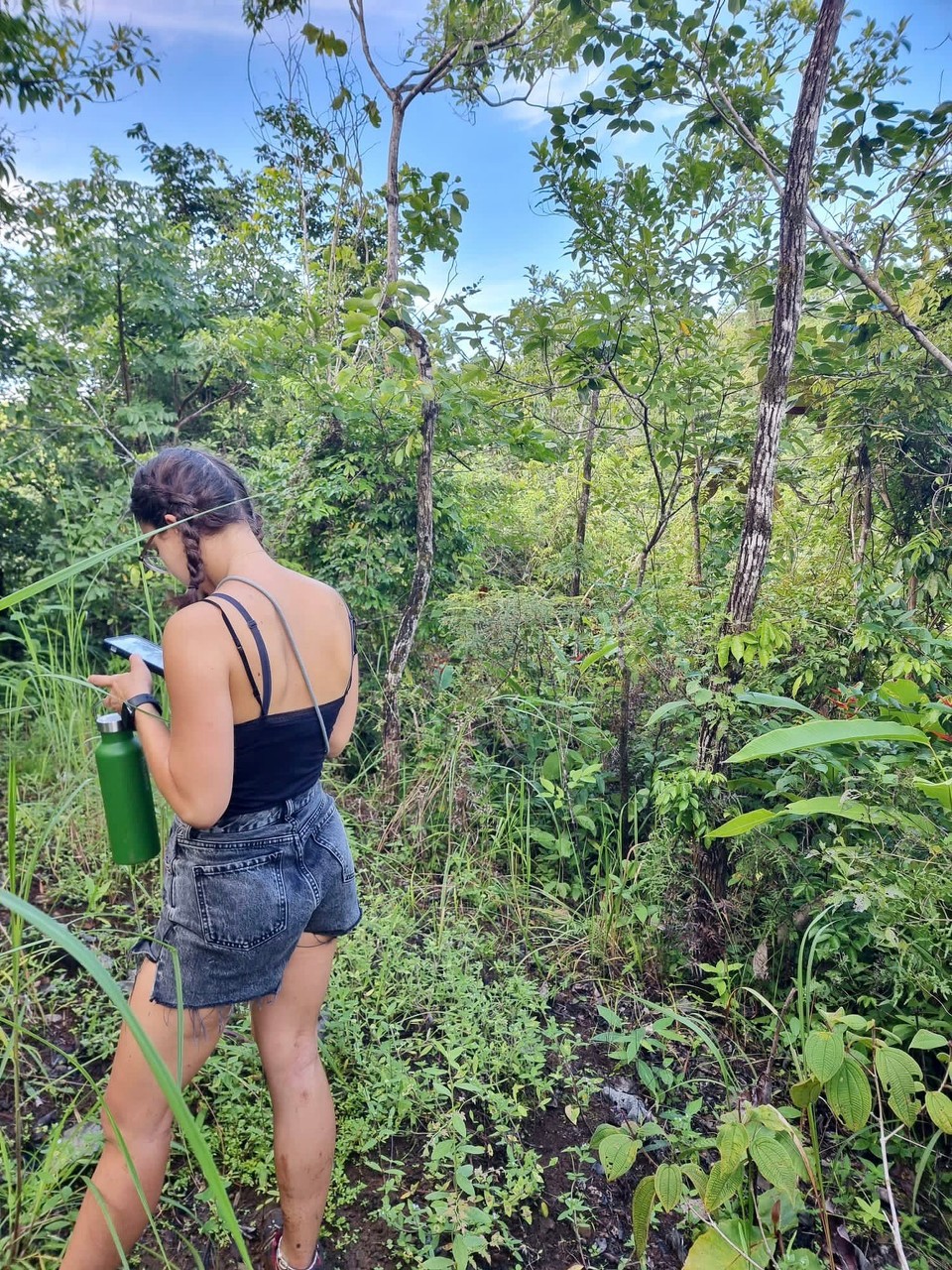 Panama -  - … und ein verpasstes Pancake-Frühstück 🥞 mit einer Hilfe-Nachricht an das Hostel, dass wir es nicht pünktlich schaffen, aber die Pancakes nach Ankunft gerne kalt essen würden 😅